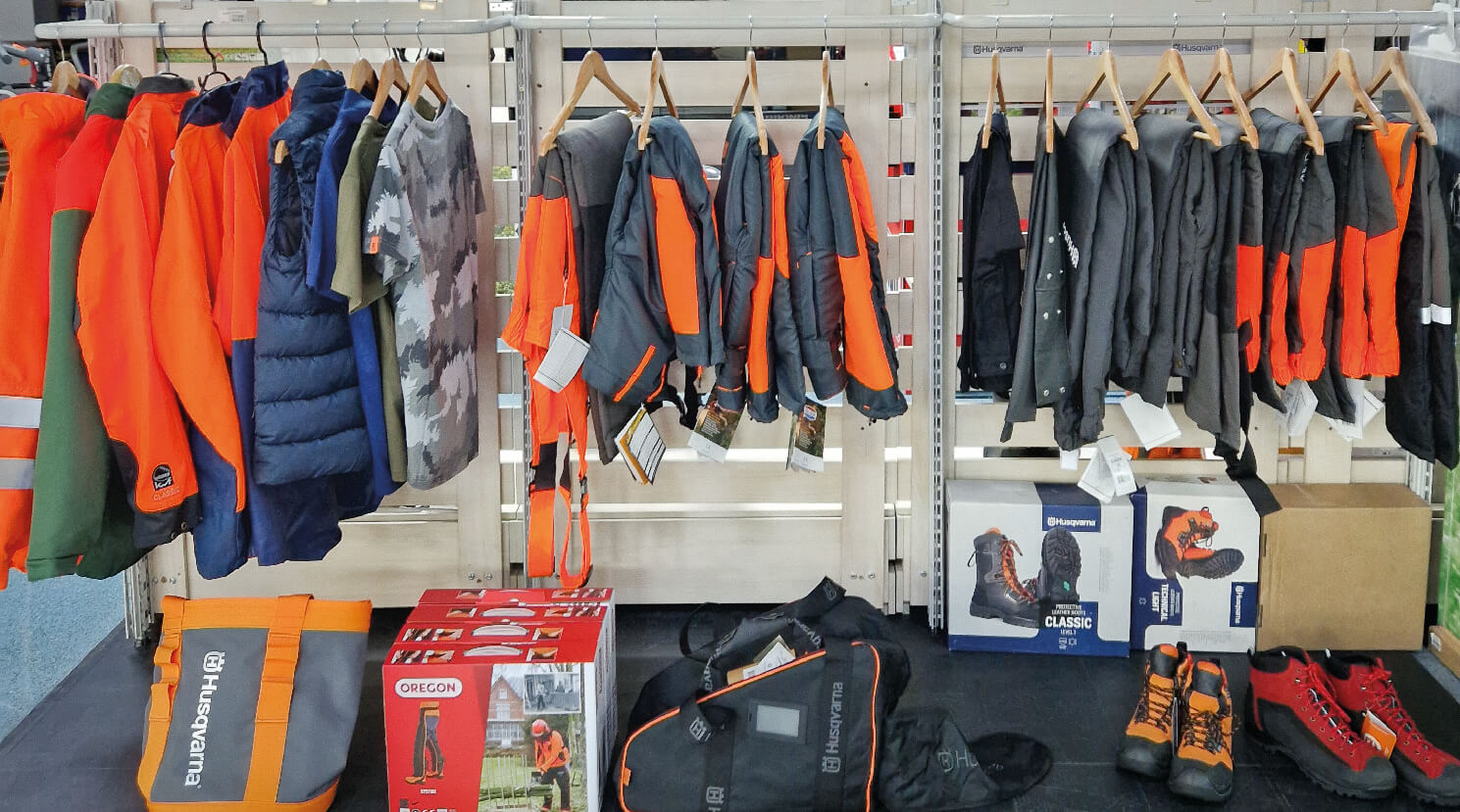 ropa y equipo EPI forestal