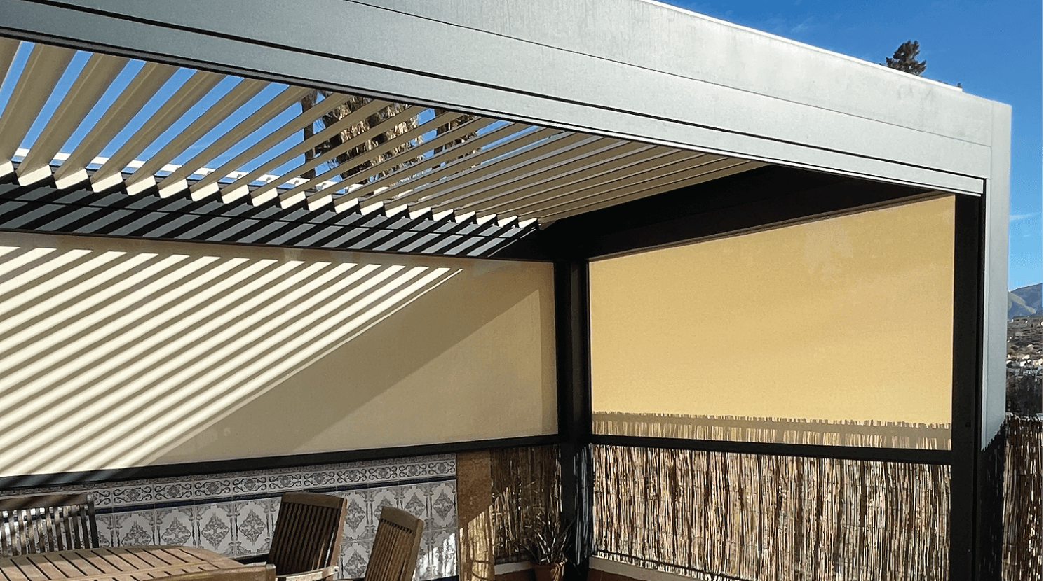 permisos para instalar toldos o pérgolas