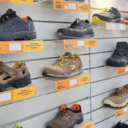 calzado. código de seguridad